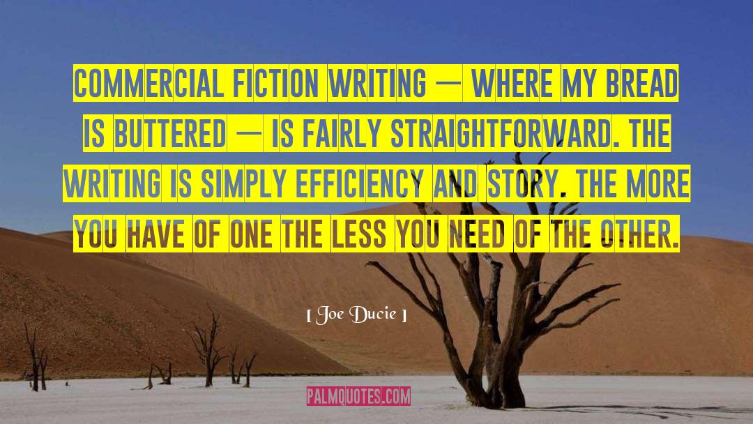 Joe Ducie Quotes: Commercial fiction writing – where