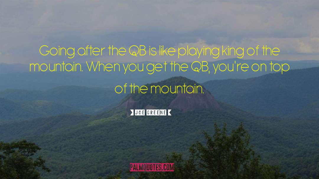 Joe Greene Quotes: Going after the QB is