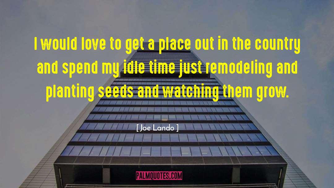 Joe Lando Quotes: I would love to get