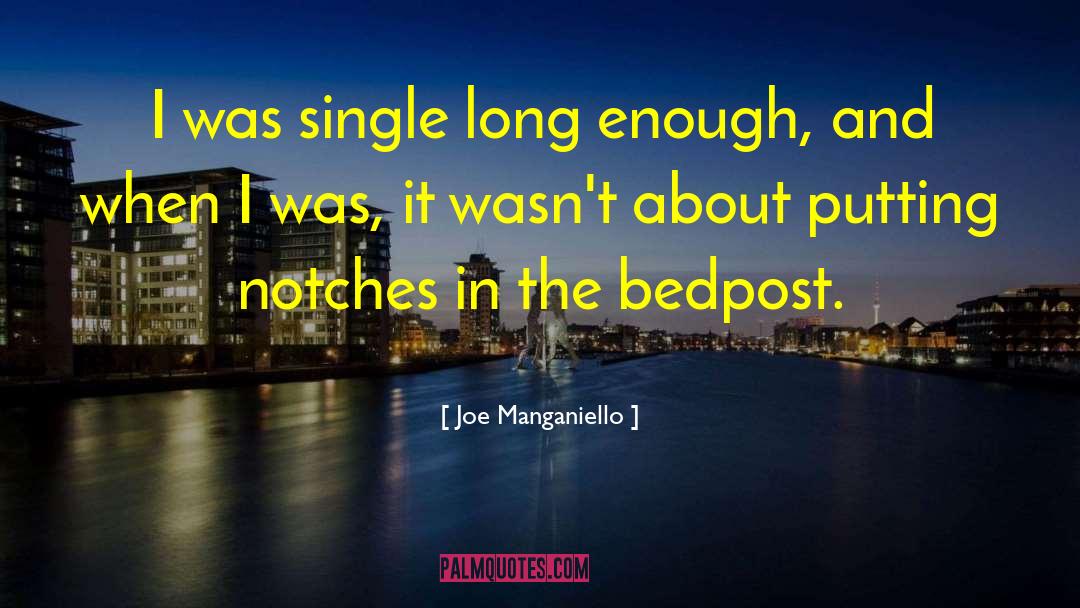 Joe Manganiello Quotes: I was single long enough,