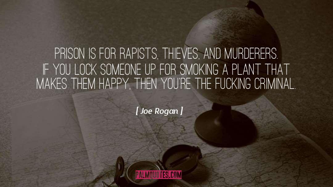 Joe Rogan Quotes: Prison is for rapists, thieves,