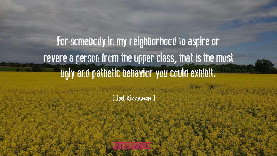 Joel Kinnaman Quotes: For somebody in my neighborhood