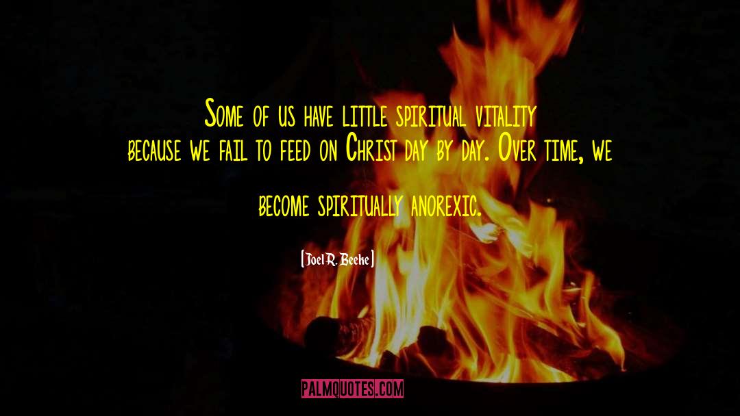 Joel R. Beeke Quotes: Some of us have little
