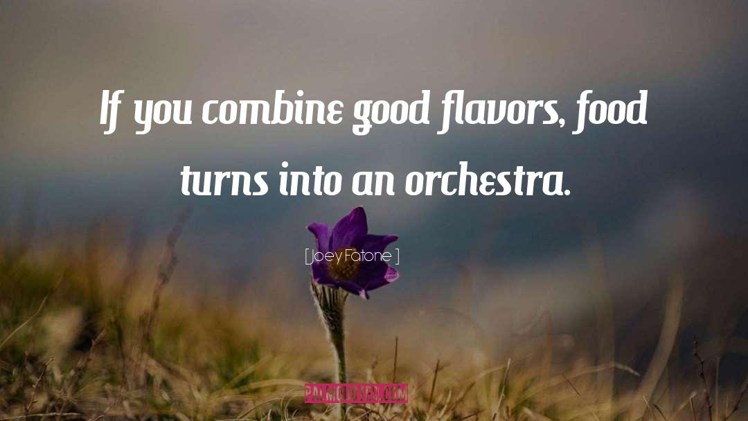Joey Fatone Quotes: If you combine good flavors,