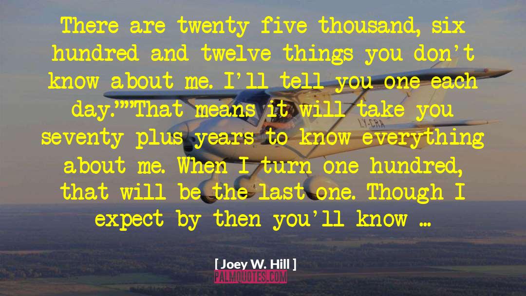 Joey W. Hill Quotes: There are twenty-five thousand, six