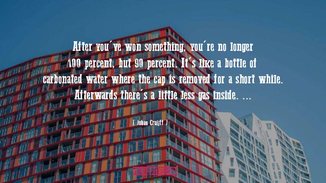 Johan Cruijff Quotes: After you've won something, you're