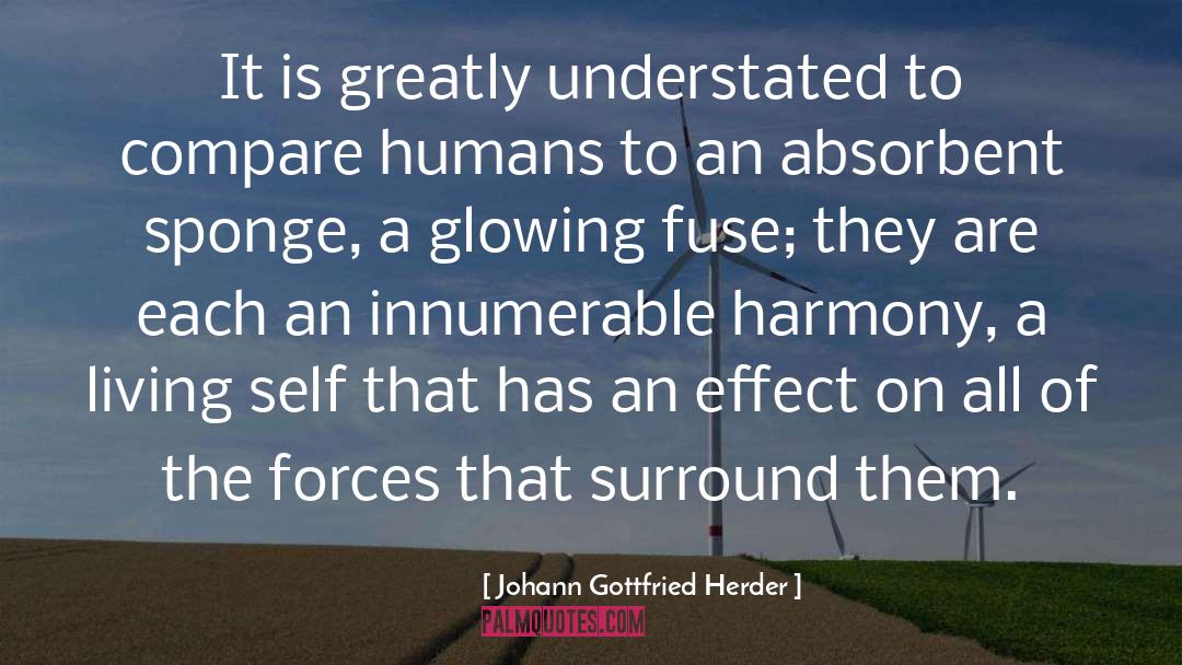 Johann Gottfried Herder Quotes: It is greatly understated to