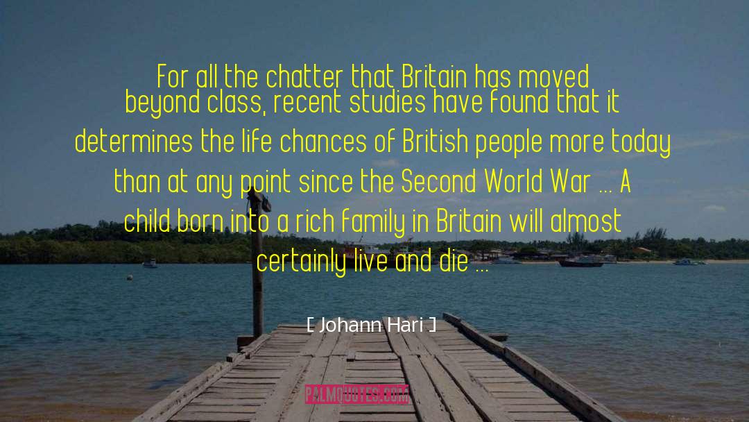 Johann Hari Quotes: For all the chatter that