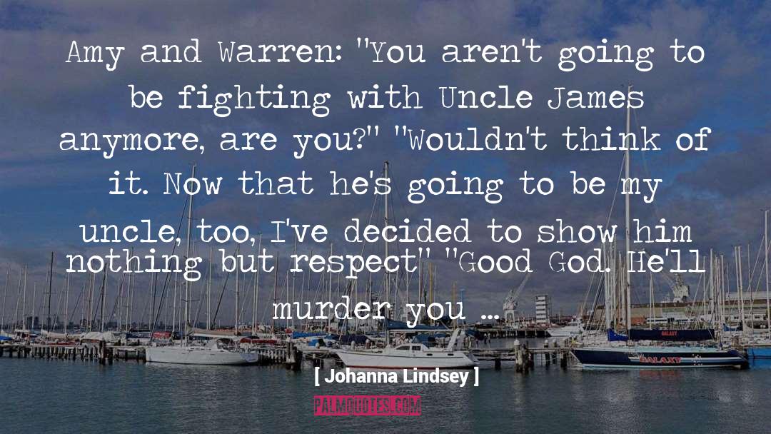 Johanna Lindsey Quotes: Amy and Warren: 