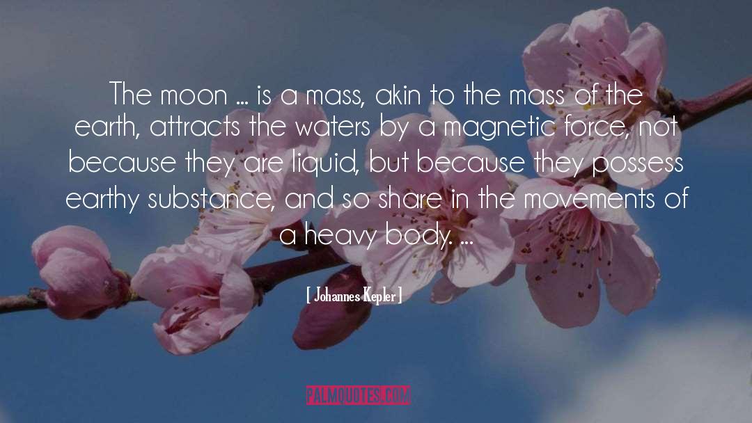 Johannes Kepler Quotes: The moon ... is a