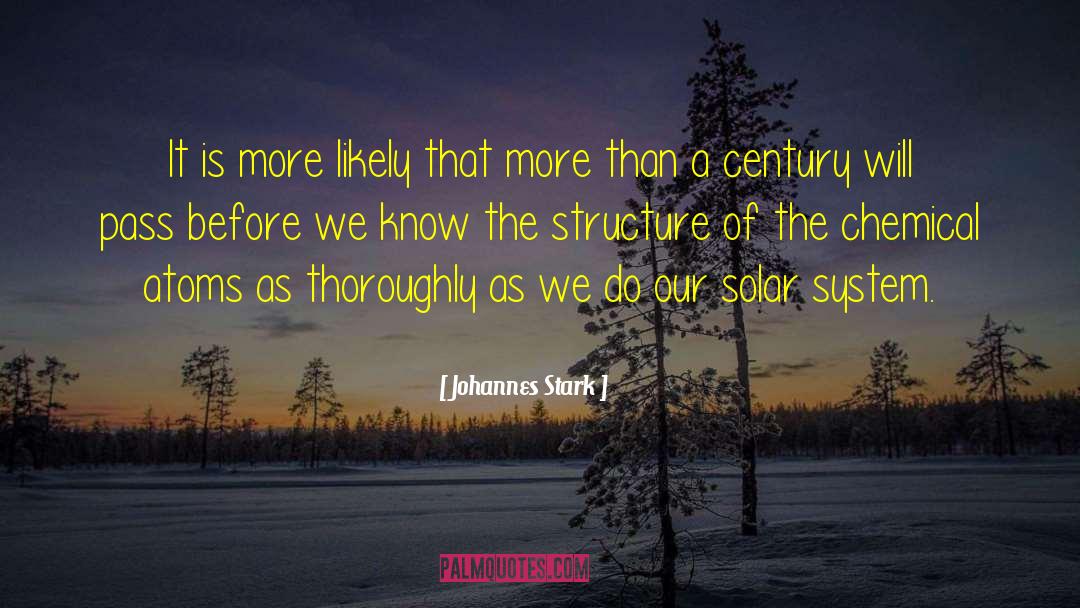 Johannes Stark Quotes: It is more likely that