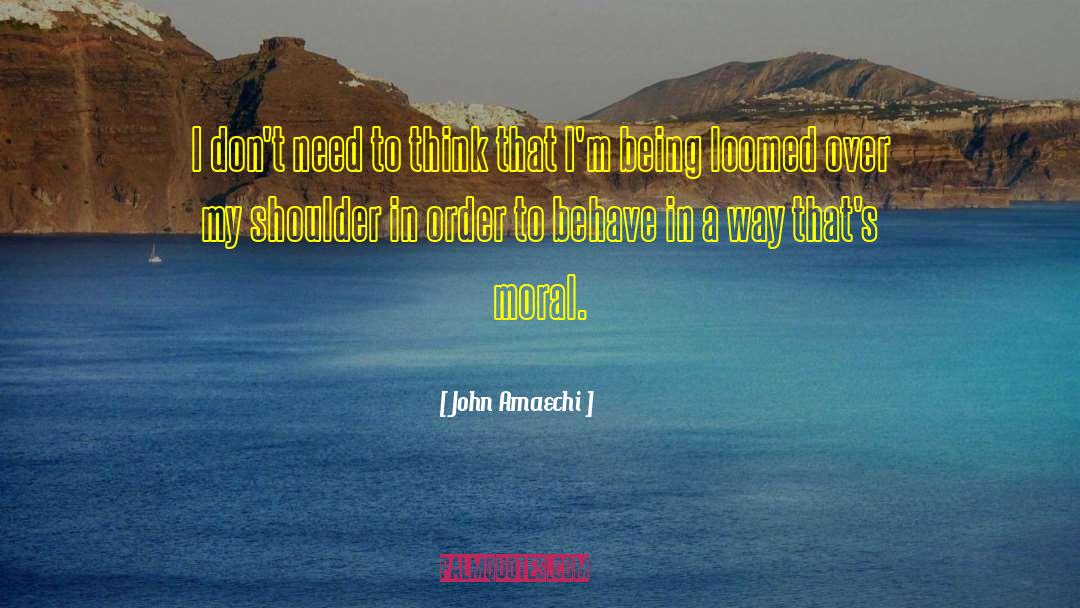 John Amaechi Quotes: I don't need to think