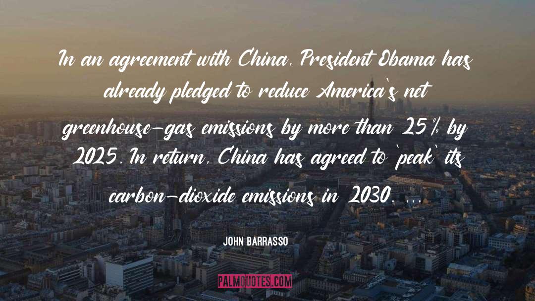 John Barrasso Quotes: In an agreement with China,