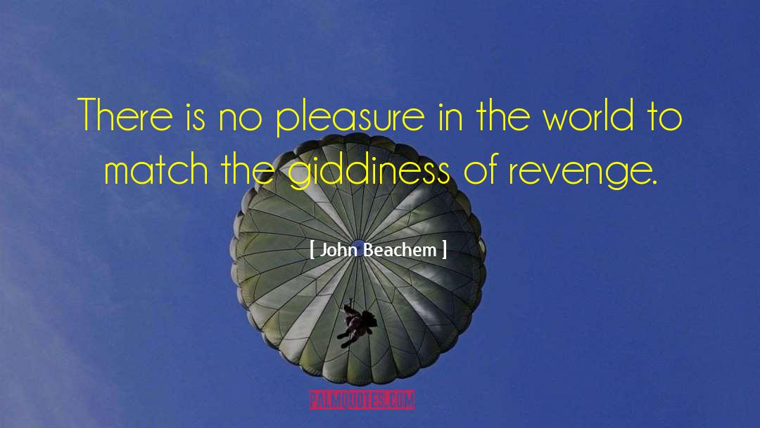 John Beachem Quotes: There is no pleasure in