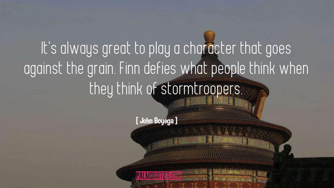 John Boyega Quotes: It's always great to play