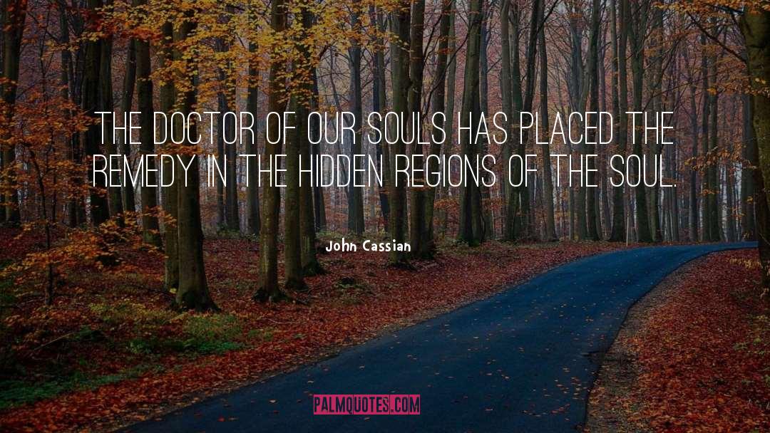 John Cassian Quotes: The Doctor of our souls