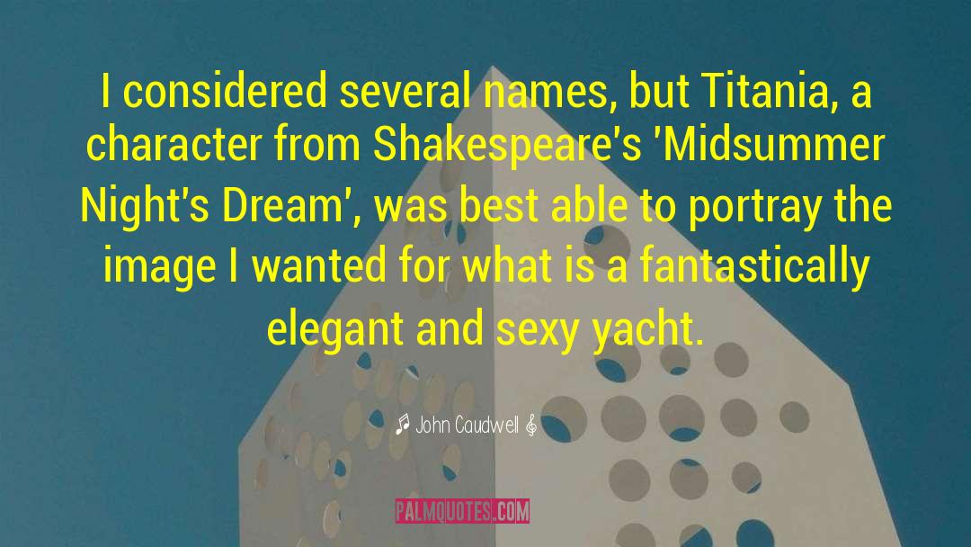 John Caudwell Quotes: I considered several names, but