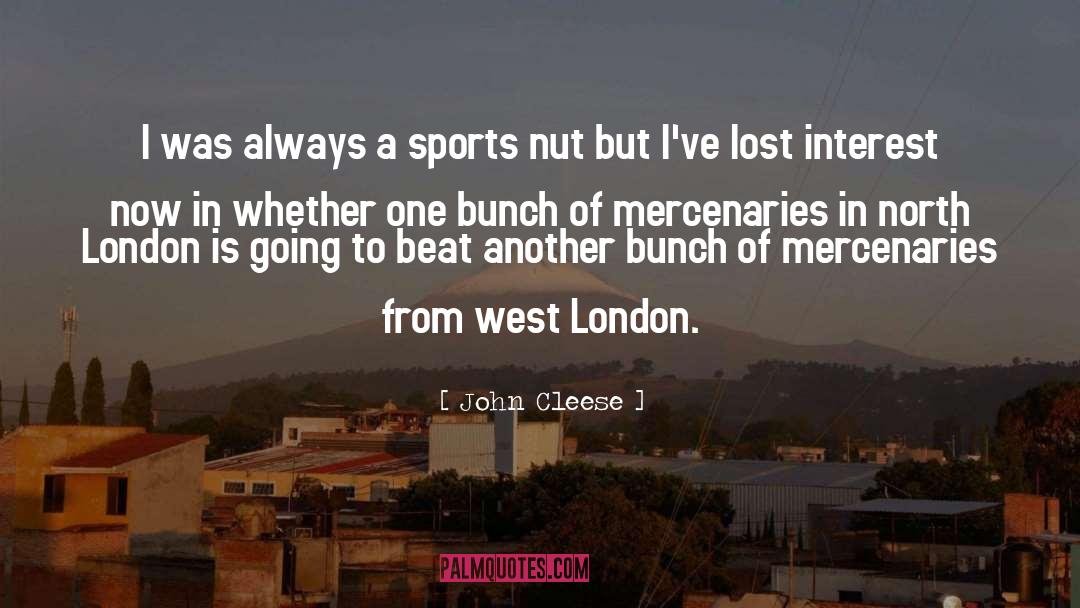 John Cleese Quotes: I was always a sports