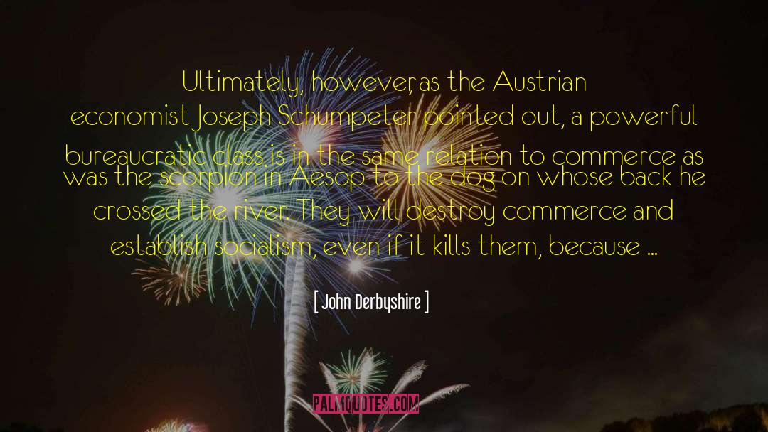 John Derbyshire Quotes: Ultimately, however, as the Austrian