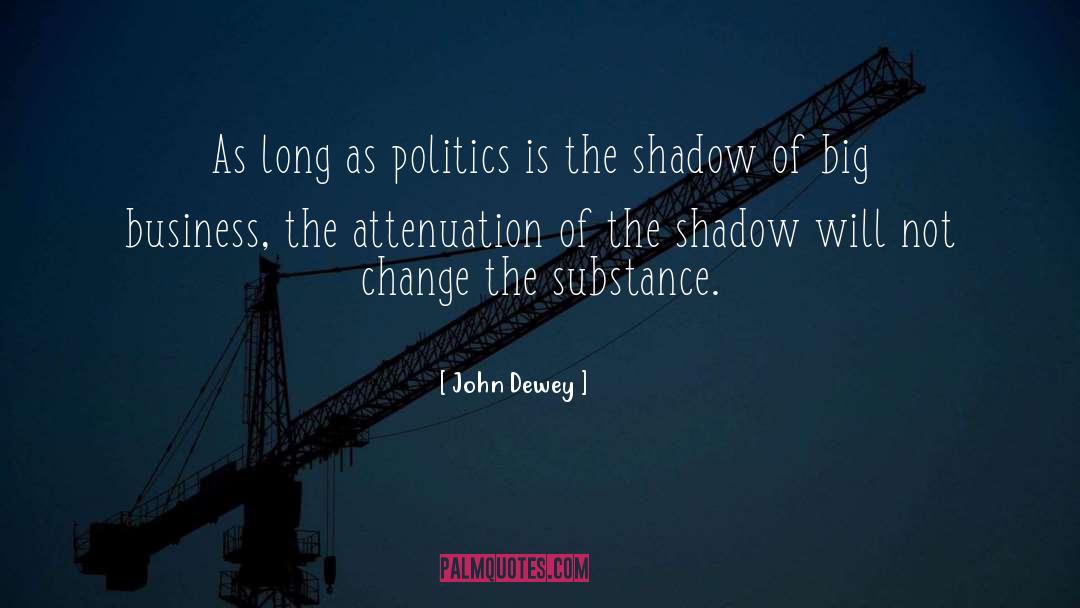 John Dewey Quotes: As long as politics is