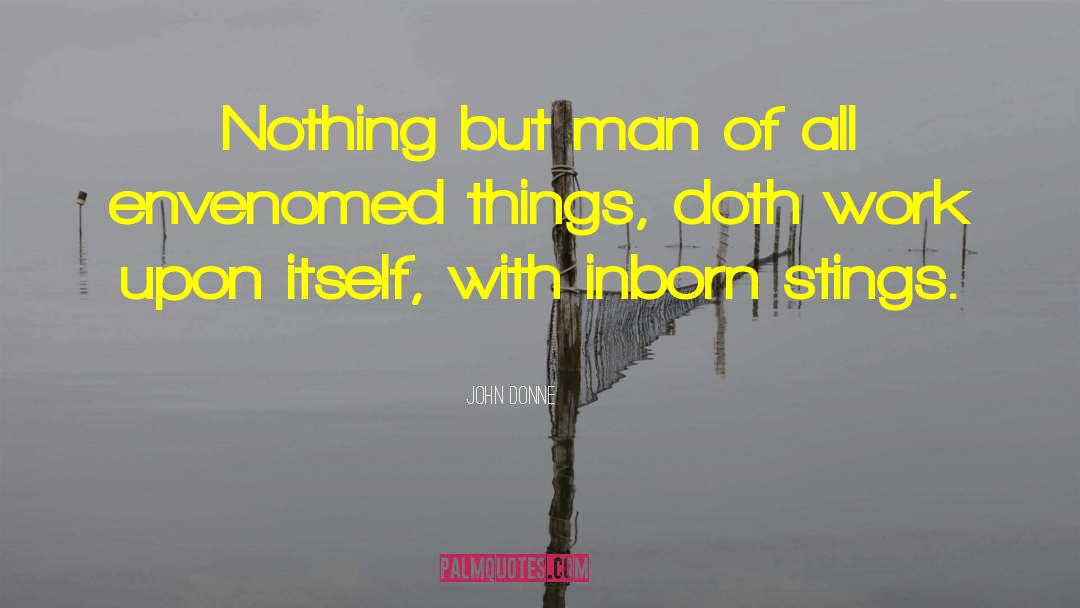 John Donne Quotes: Nothing but man of all