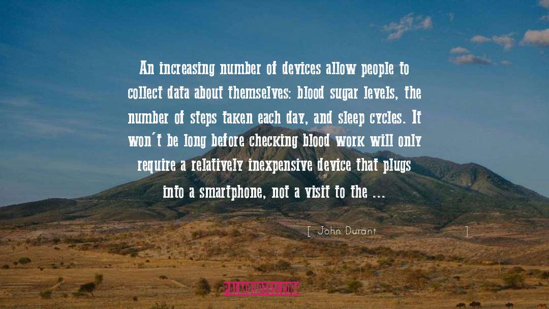 John Durant Quotes: An increasing number of devices