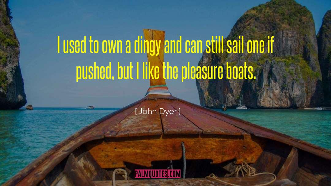 John Dyer Quotes: I used to own a