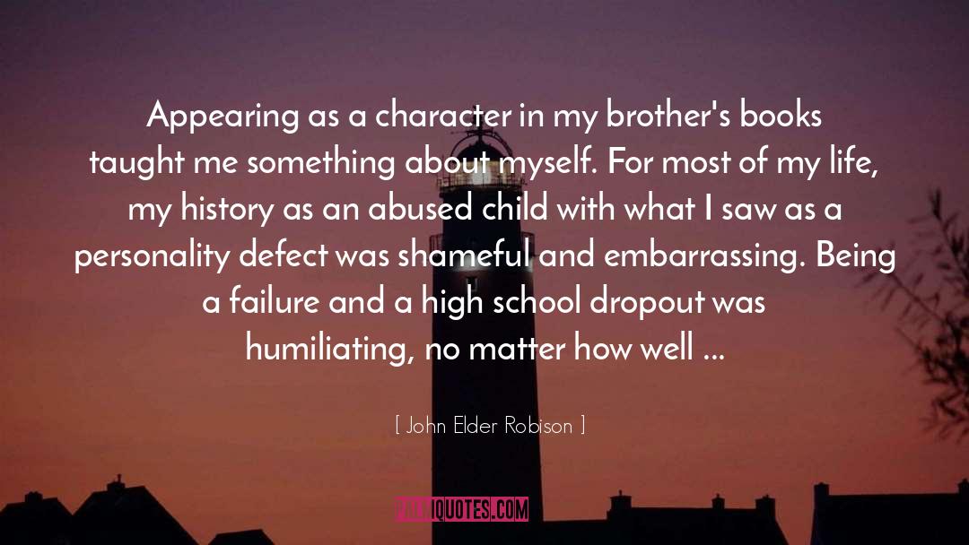 John Elder Robison Quotes: Appearing as a character in