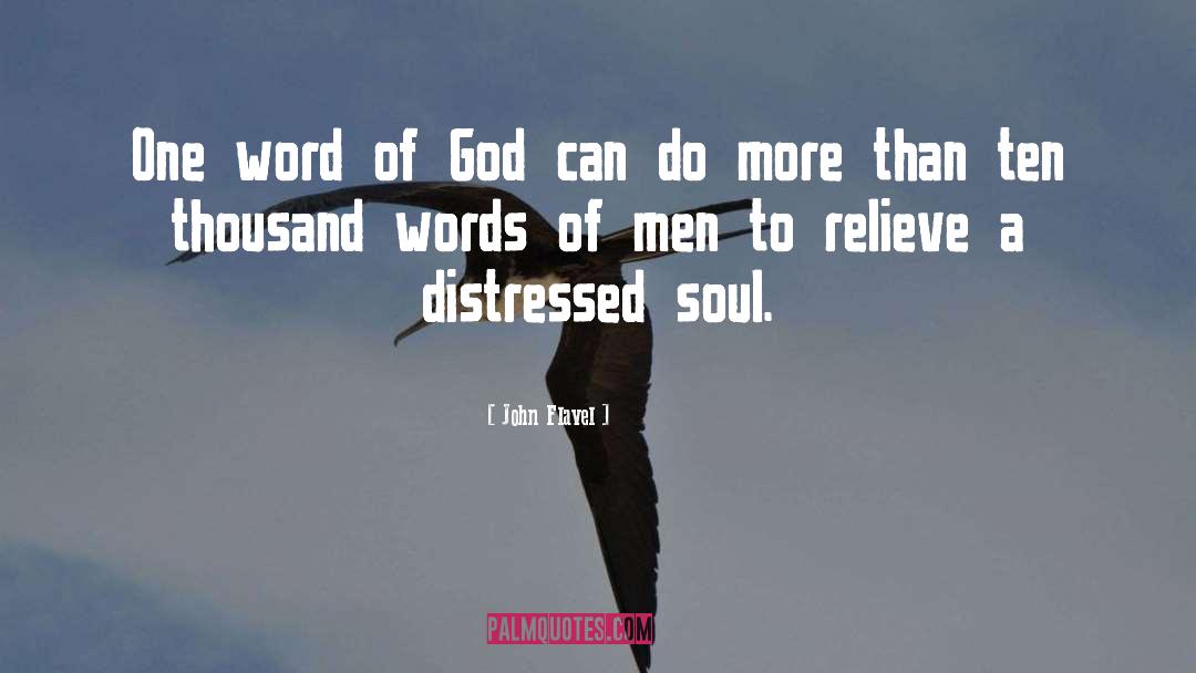 John Flavel Quotes: One word of God can