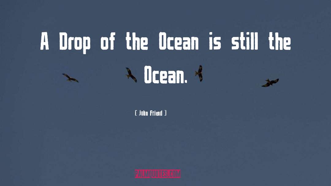 John Friend Quotes: A Drop of the Ocean