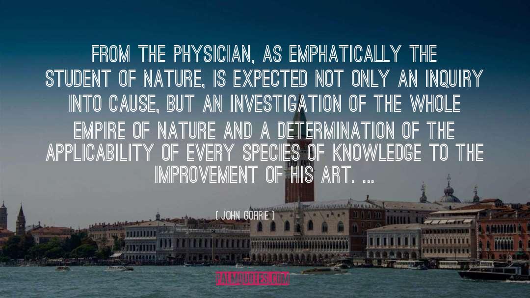 John Gorrie Quotes: From the physician, as emphatically