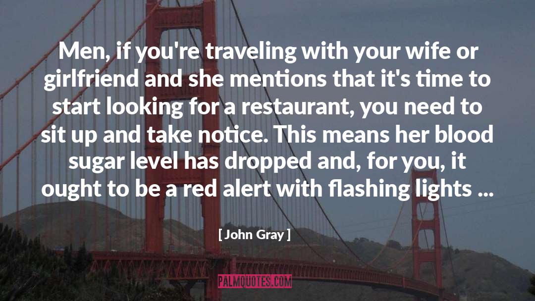 John Gray Quotes: Men, if you're traveling with