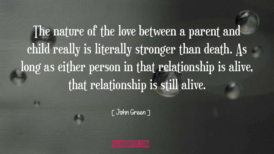 John Green Quotes: The nature of the love