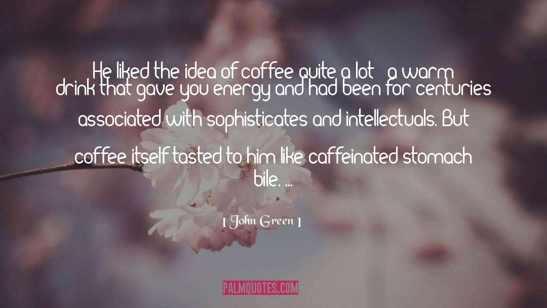 John Green Quotes: He liked the idea of