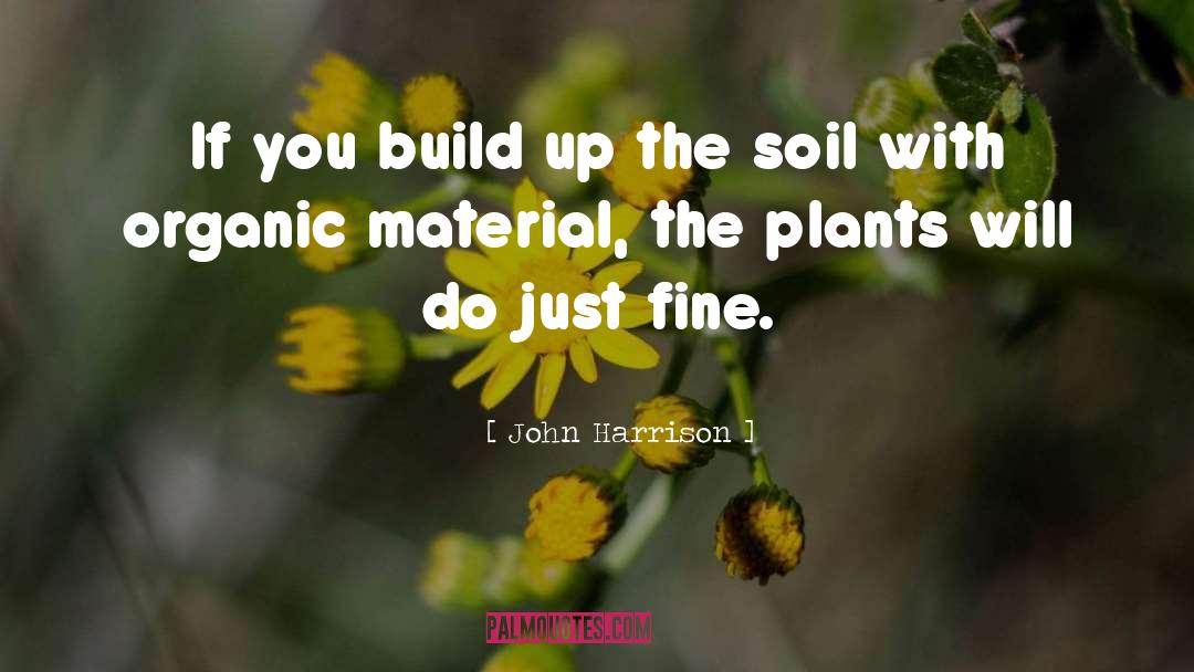 John Harrison Quotes: If you build up the