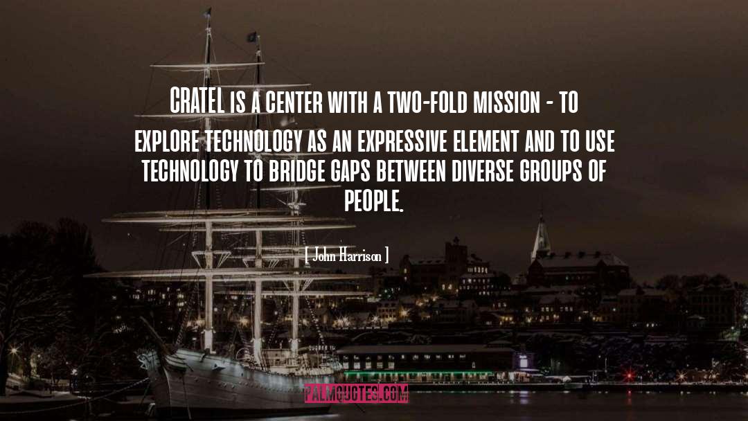 John Harrison Quotes: CRATEL is a center with