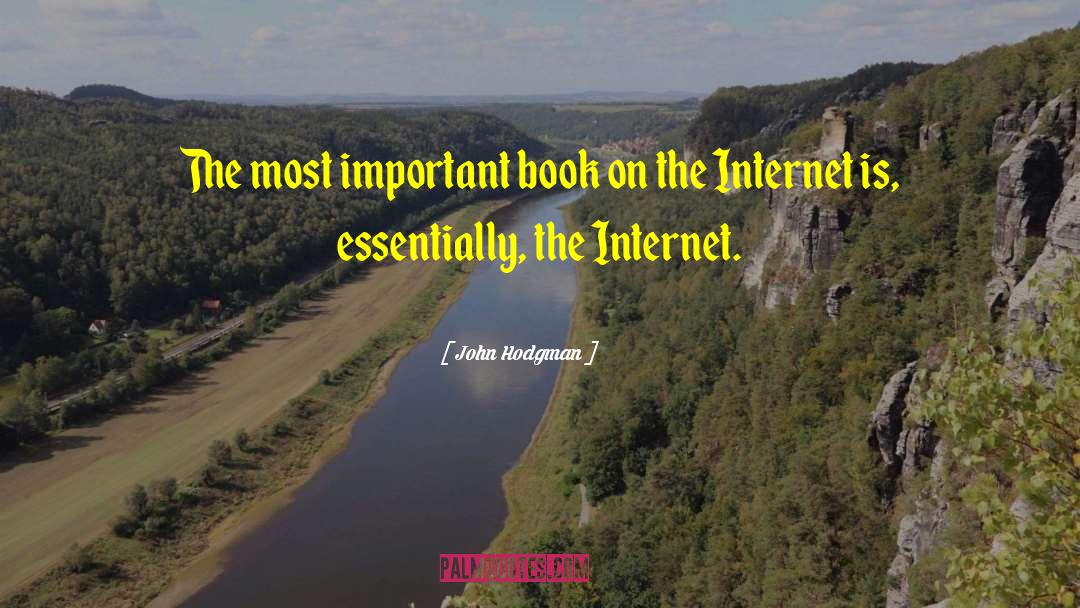 John Hodgman Quotes: The most important book on