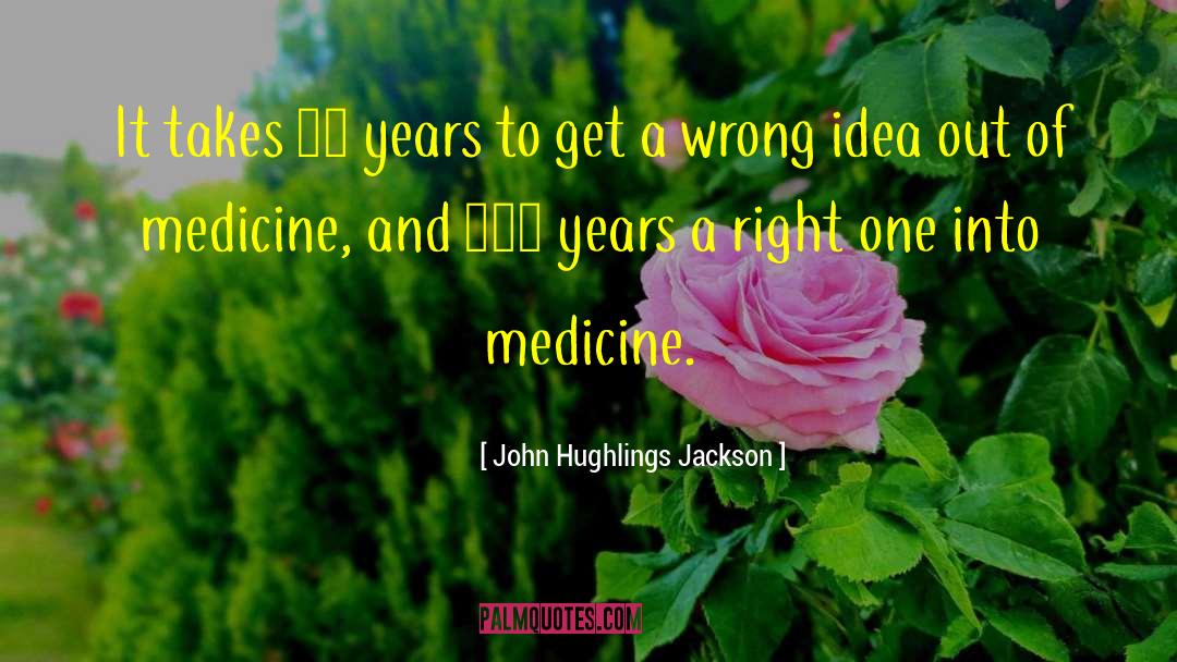 John Hughlings Jackson Quotes: It takes 50 years to