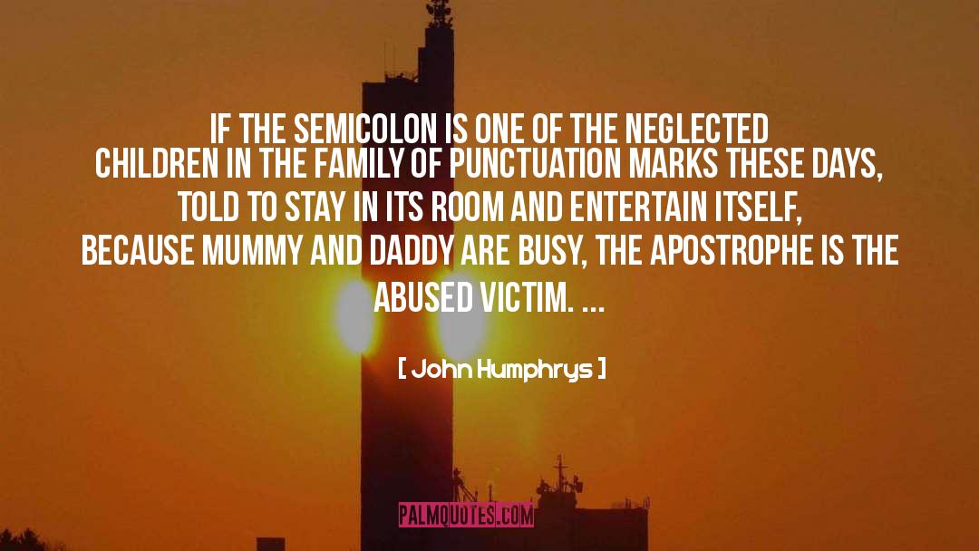 John Humphrys Quotes: If the semicolon is one