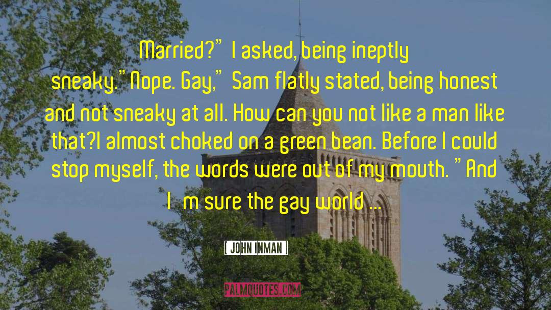 John    Inman Quotes: Married?