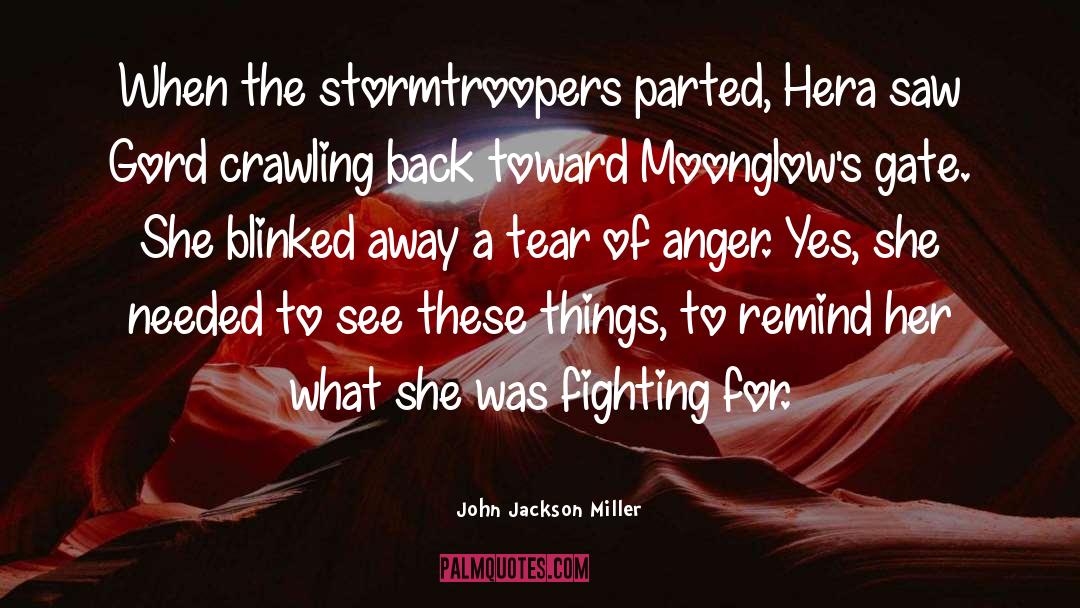 John Jackson Miller Quotes: When the stormtroopers parted, Hera