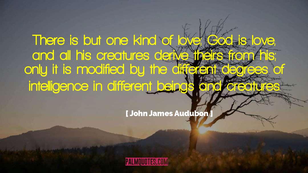 John James Audubon Quotes: There is but one kind