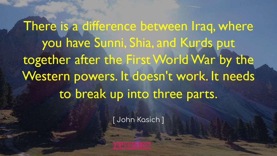 John Kasich Quotes: There is a difference between