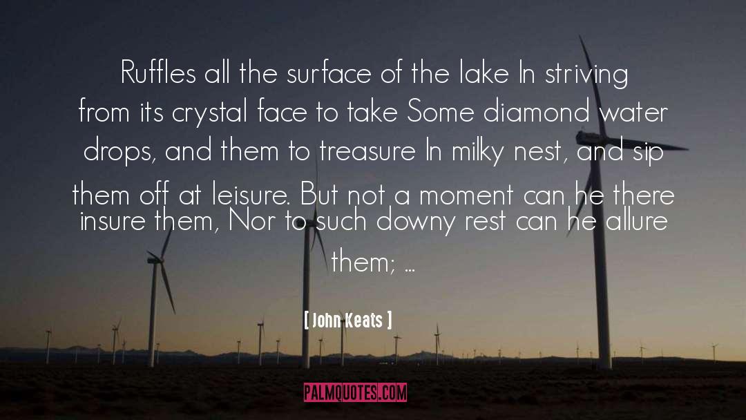 John Keats Quotes: Ruffles all the surface of