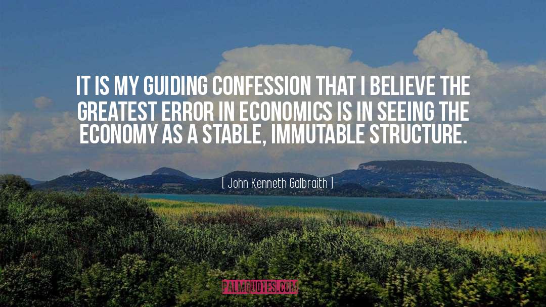 John Kenneth Galbraith Quotes: It is my guiding confession
