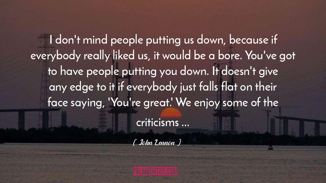 John Lennon Quotes: I don't mind people putting