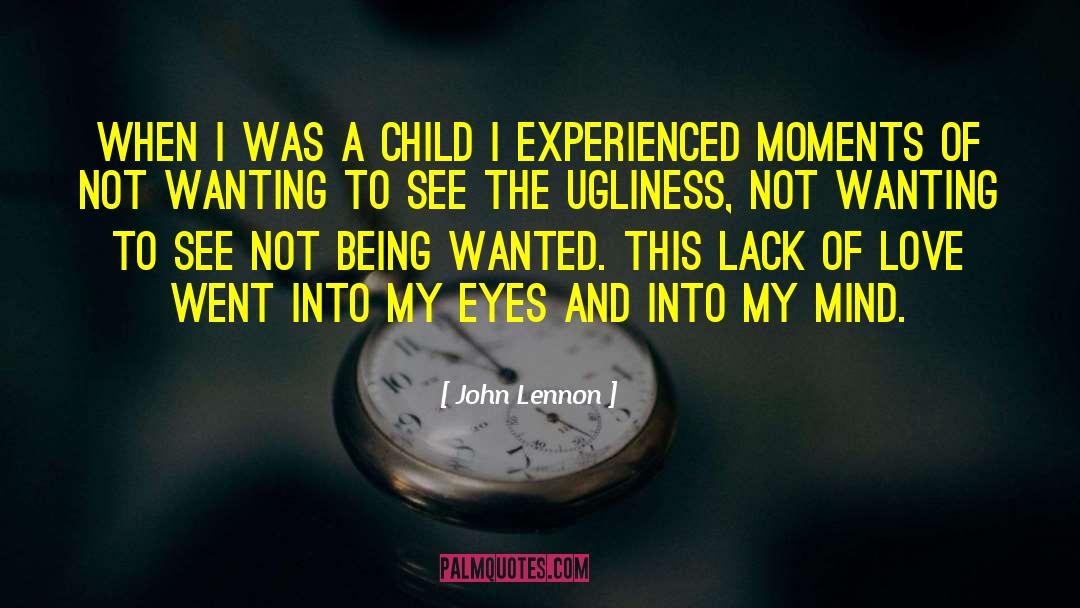 John Lennon Quotes: When I was a child