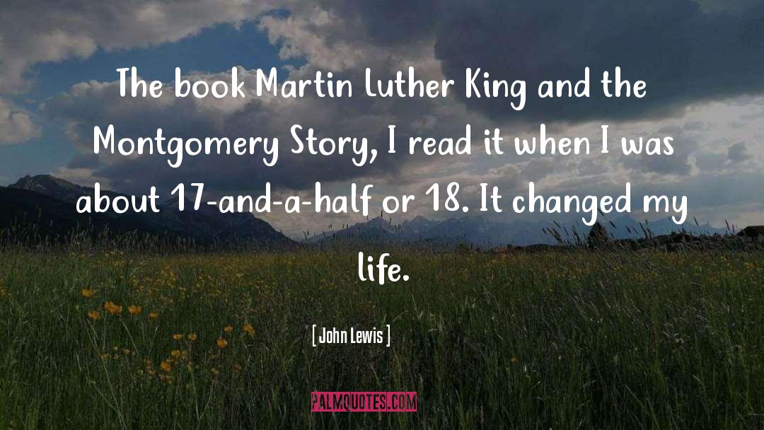 John Lewis Quotes: The book Martin Luther King