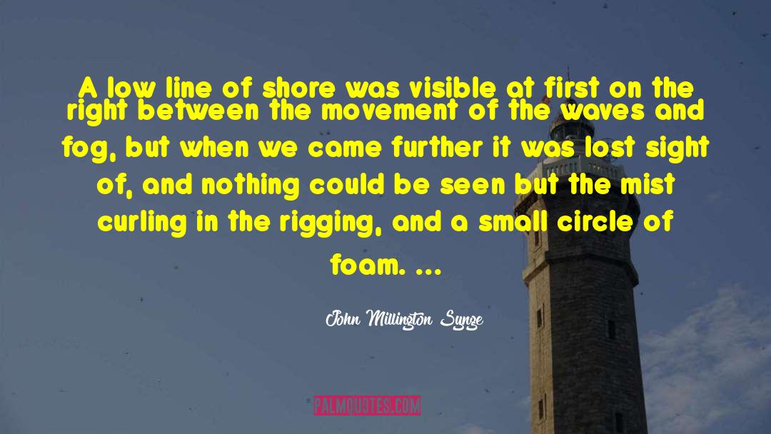 John Millington Synge Quotes: A low line of shore