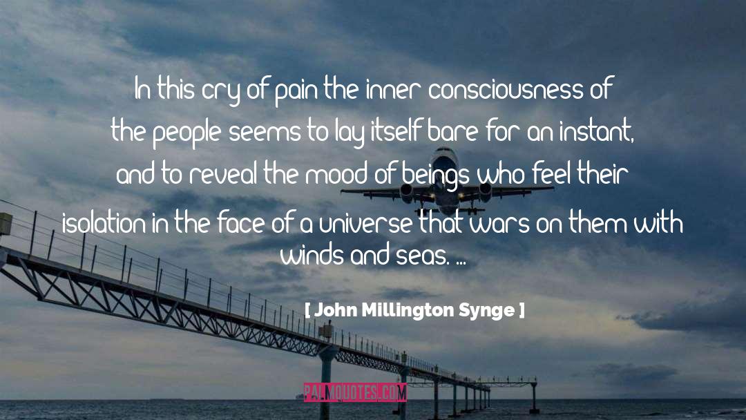 John Millington Synge Quotes: In this cry of pain